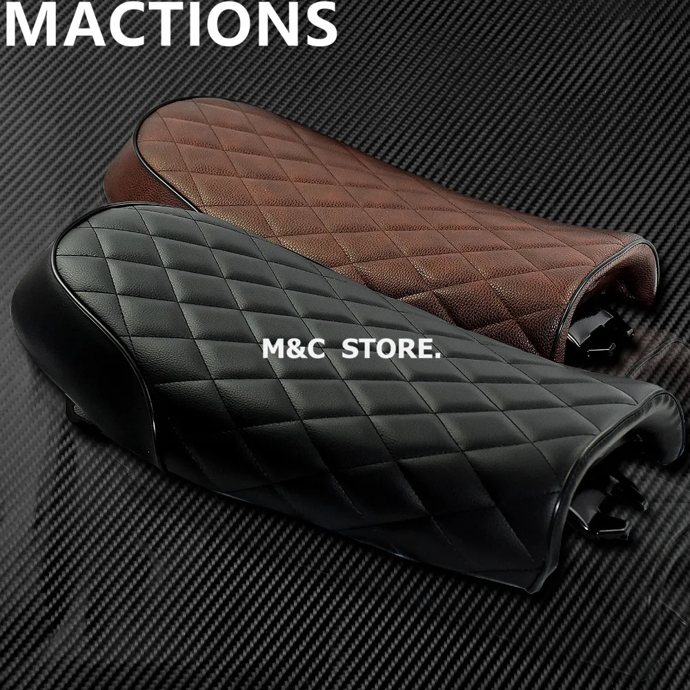 Motorcycle Black Brown Vintage Cafe Racer Seat For Honda Cb Cl Retro Cafe Racer Cb0 Cb350 Cb400 Cb500 Cb550 Cb750 Retro Saddle Racer Seat Cafe Racer Seatvintage Cafe Racer Aliexpress