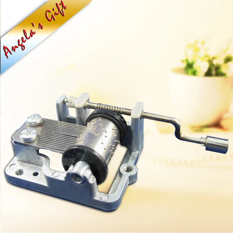Metal hand crank Music box 18 Notes music box mechanism Fur Elise christmas gifts,wedding