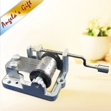 Metal hand crank Music box 18 Notes music box mechanism Fur Elise christmas gifts,wedding sounevir free shipping Angela’s gifts