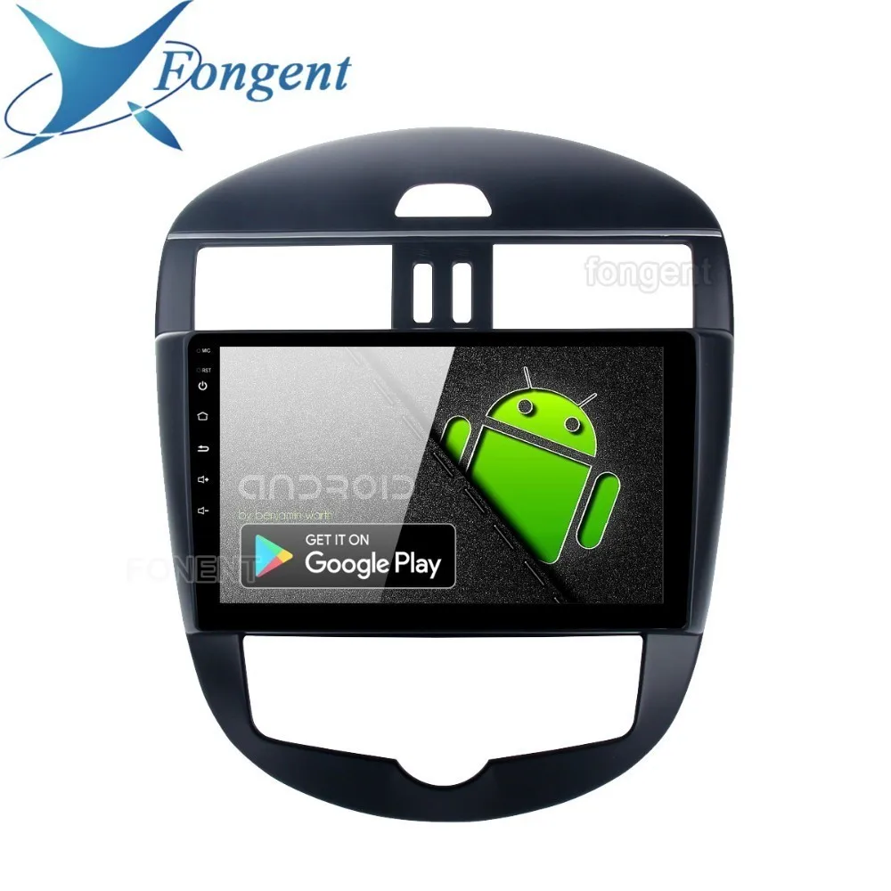Sale Car Radio Android 9.0 Unit for Nissan Tiida 2011 2012 2013 2014 Vehicle GPS Navigation MP3 Video Multimedia IPS Auto Maual AC 1