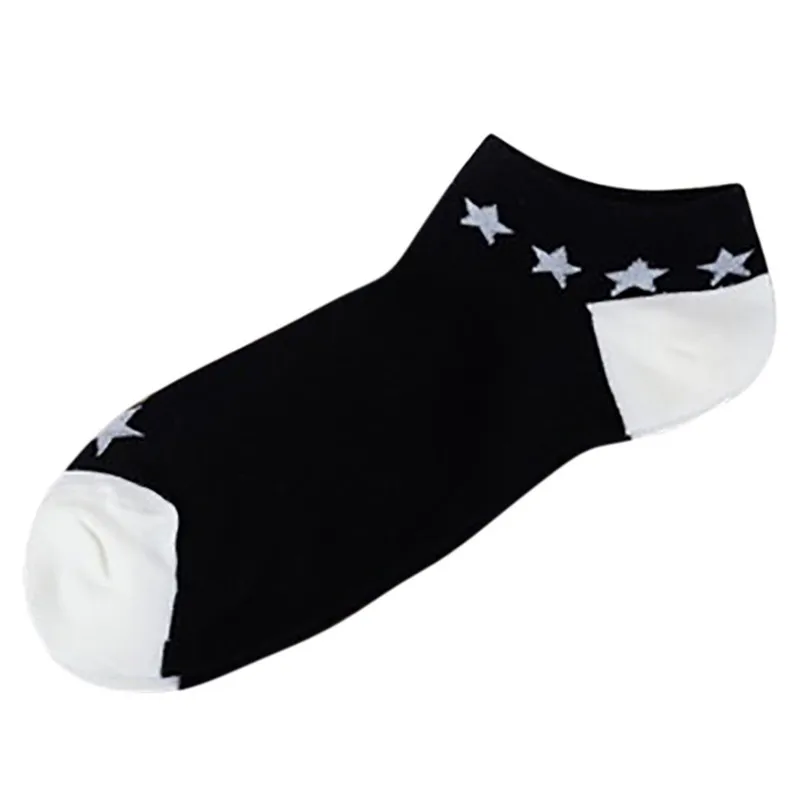 

2018 Hot Sale fashion 1Pairs Women And Men Comfortable Stripe Cotton Sock Slippers Short Ankle Socks comfortable