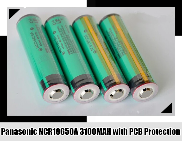 FedEx для Panasonic NCR18650A с печатной платой 3100mah 18650 3,6 V 3,7 V динамическая литий-ионная аккумуляторная батарея