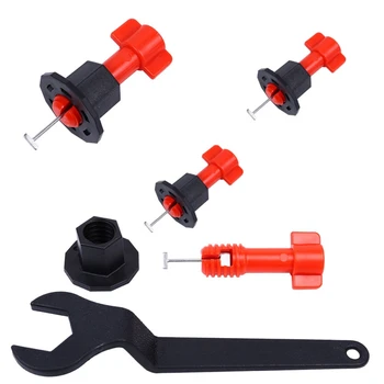 

25 PCS Tile Alignment Leveling implement With Balanced Bubble Steel Needle Adjustable Locator Plier Level Wedges Hand Tools