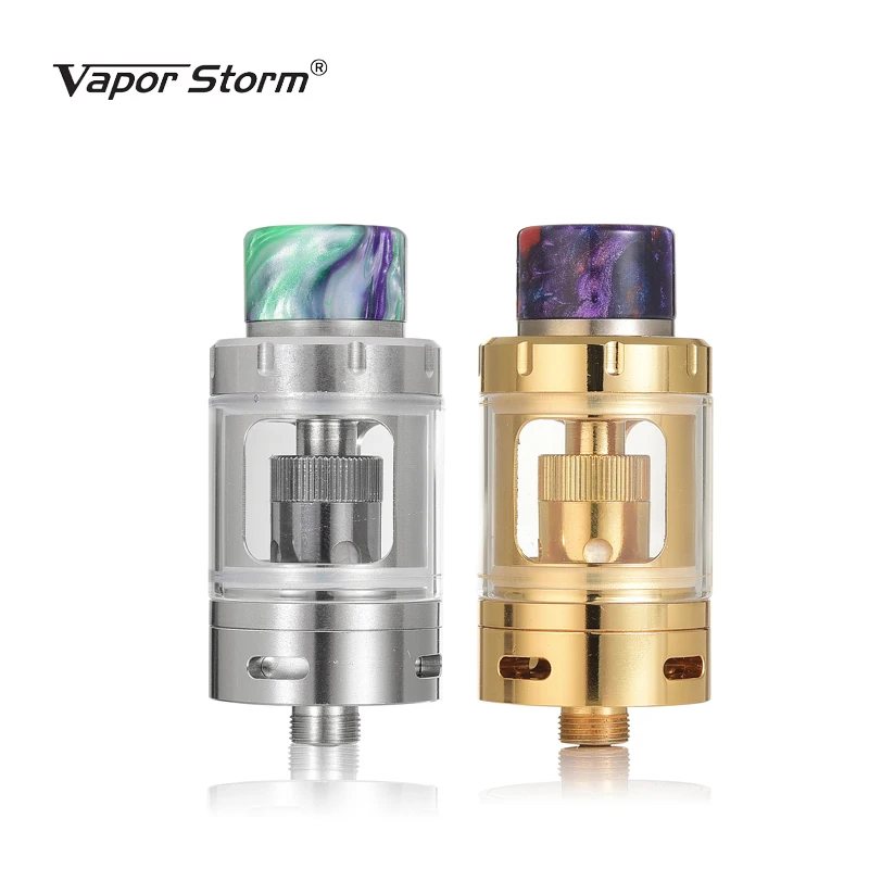 

Vapor Storm storm 1 Vesta Tank Atomizer 2.0mL Organic Cotton 0.2-0.3ohm Replaceable Coil fit 40W-100W box mod Vape Kit