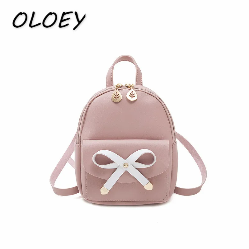 

2019 New Women Small Shoulder Hand bags Female Back pack 2019 Simple Fashion Multi-Function Mini Bag for Little Girls*