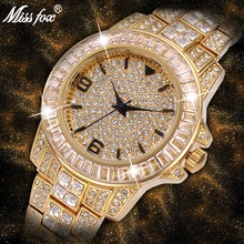 MISSFOX, мужские часы,, багет, алмаз, часы для мужчин, люксовый бренд, мужские часы, 18K золото, водонепроницаемые часы, кварцевые наручные часы