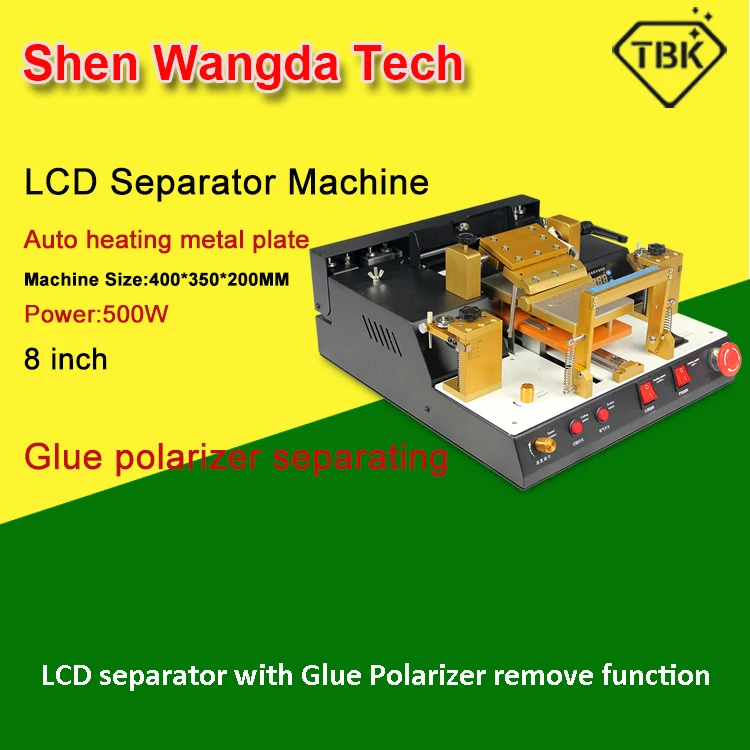  TBK-938 LCD Touch Screen Split Machine Automatic Separator Glue Remove machine for Mobile phone ren