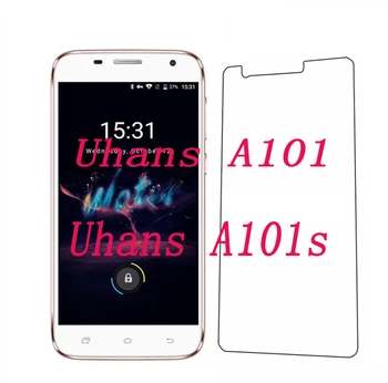 

2PCS Smartphone Tempered Glass 9H Explosion-proof Protective Film Screen Protector mobile phone for Uhans A101s / A101