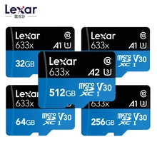 Lexar Micro SD Card Memory Card 32GB 64GB 128GB 633x Max 95M s TF card C10