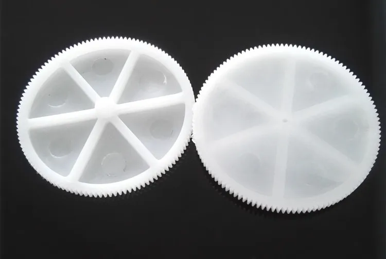 1 unidad K853 1202A engranaje de plástico de gran tamaño 120 T diámetro de salida 61mm diámetro de apertura 1,9mm módulo 0,5 piezas de bricolaje envío gratis Rusia