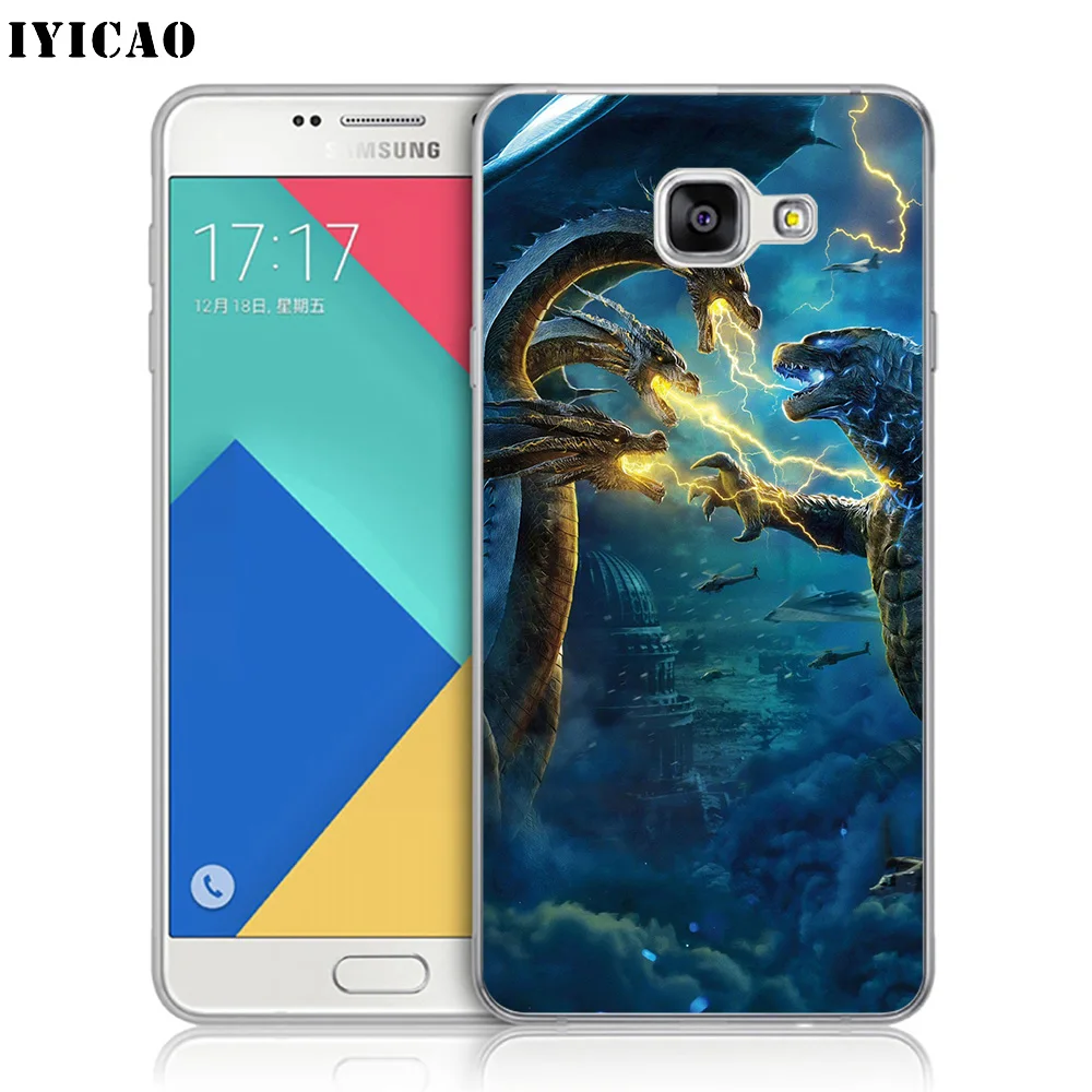 IYICAO Годзилла 2 фильм Мягкий силиконовый чехол для телефона samsung A10 A30 A40 A50 A70 M10 M20 M30