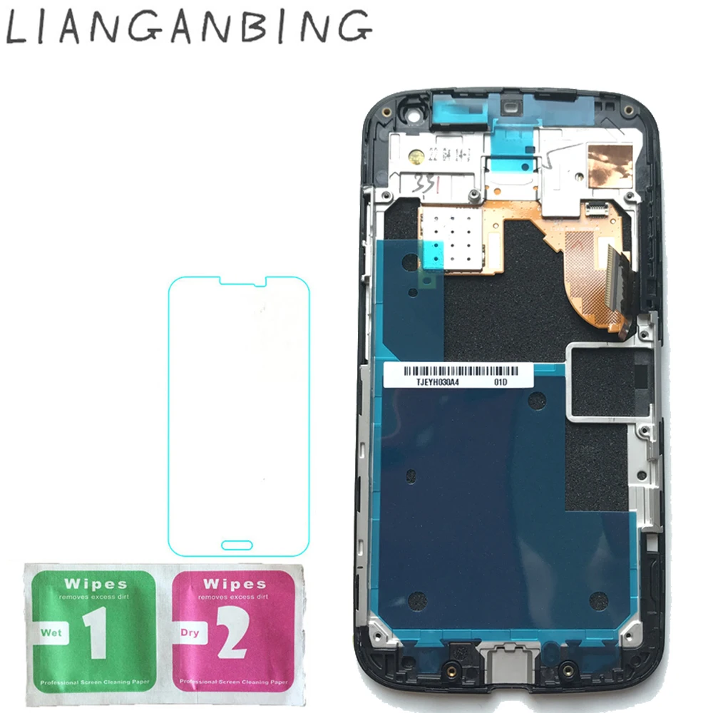 

New 100% Working LCD Display Touch Screen Digitizer Frame Assembly Replacement For Motorola Moto X XT1052 XT1053 XT1056 XT1058