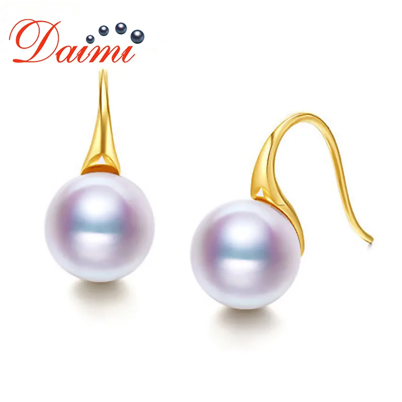 

DAIMI 8-9mm Freshwater Pearl Earrings High Heel Earrings Best Gift For Woman
