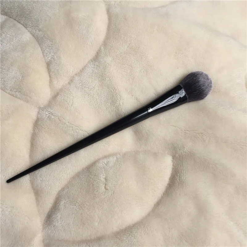 

The BLACK Precision Powder Brush #25 - Tapered Fluffy Powder Blush Highlighting Brush - Beauty Makeup Blender Tools
