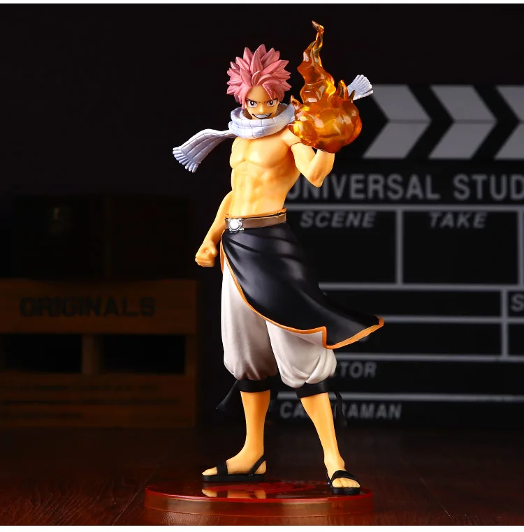 Оригинальная экшн фигурка Natsu Dragneel из ПВХ 24 см Игрушечная модель подарок|natsu