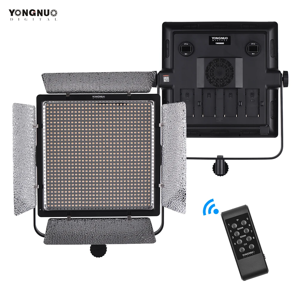 YONGNUO YN10800 5500K моноцветный Диммируемый студийный светодиодный светильник для фото