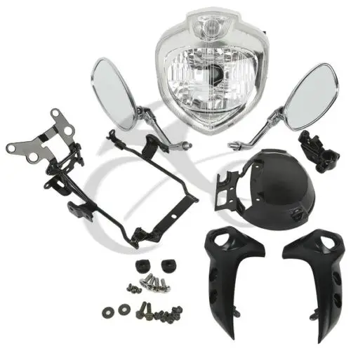 Комплект передних фар для мотоцикла Yamaha FZ6 FZ6N 2004 2006 2005| |