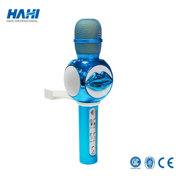 

Portable Karaoke Mobile Phone Wireless Microphone Player Party KTV Blue tooth Speaker For Smartphone