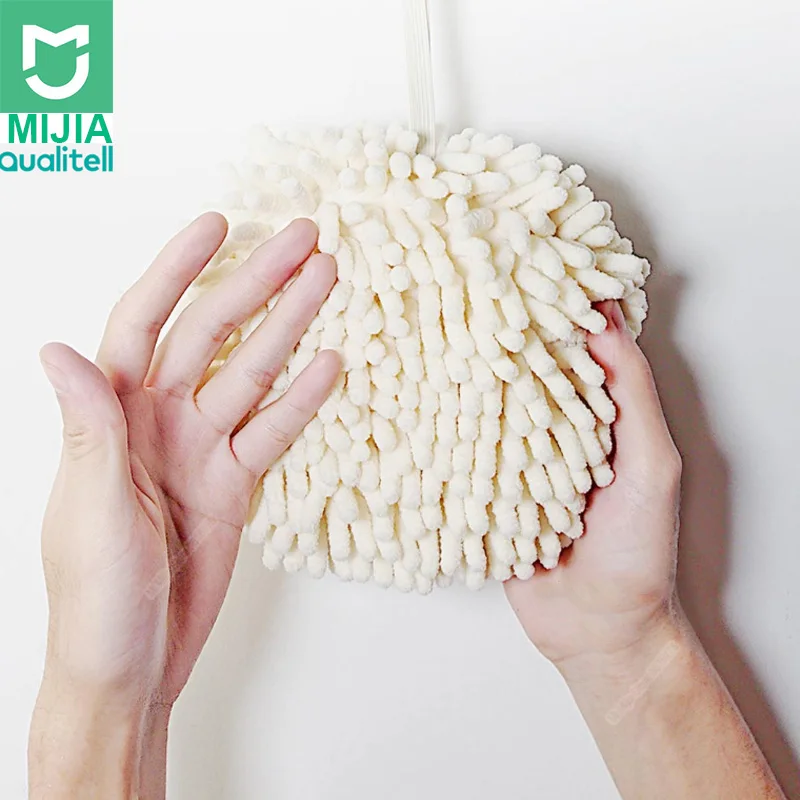 

Xiaomi Mijia Youpin Hand Towel Ball Super Absorbent Fast Drying Soft To The Touch Prevent Bacterial Growth Hand Towel 1 in Bag