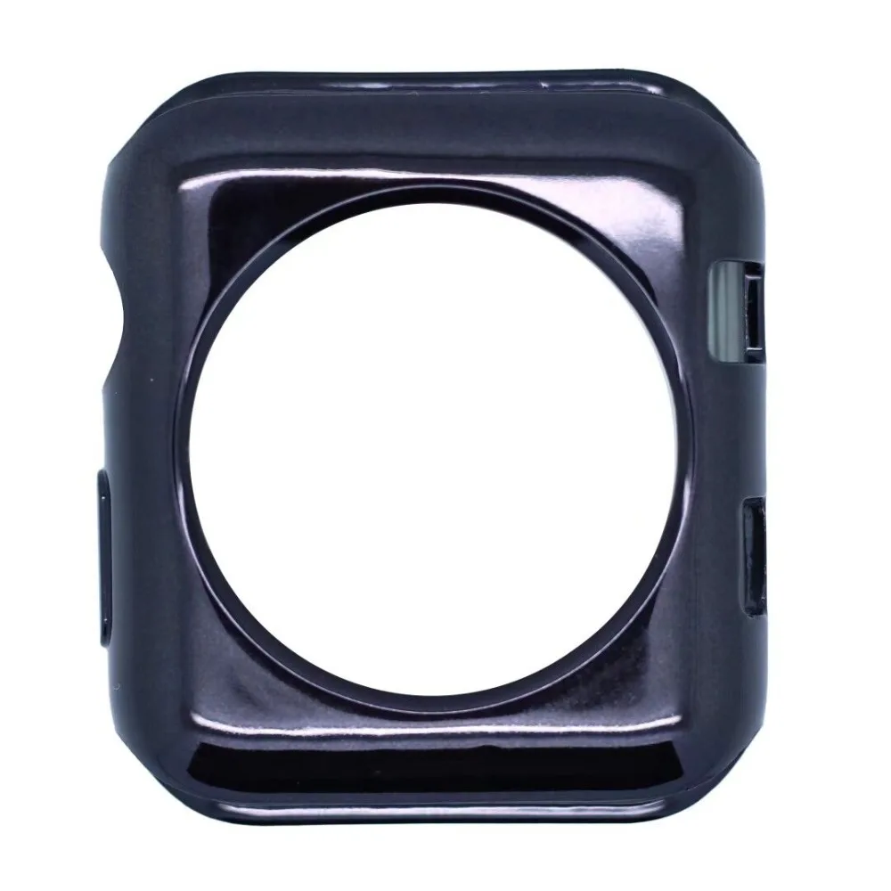 For Apple Watch Case All Series 3 2 1 38mm 42mm Scratch-resistant Soft Flexible TPU Plated Protector Free shipping For Apple Watch Case All Series 3 2 1 38mm 42mm Scratch-resistant Soft Flexible TPU Plated Protector Free shipping