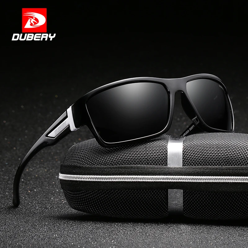 DUBERY Men Polarized Sunglasses Aviation Sport Sun Glasses For Men