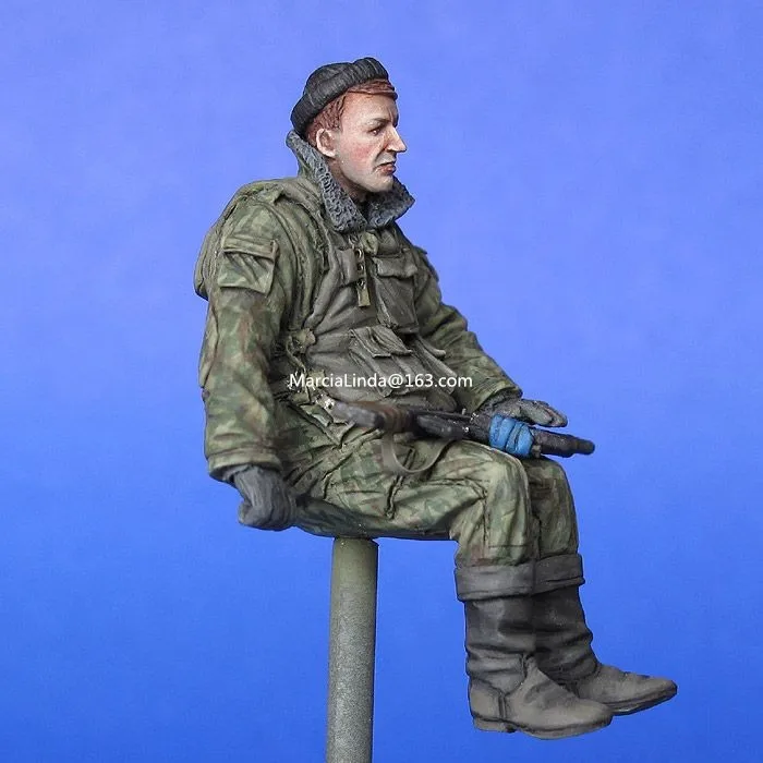 1/35 весы современные русские солдаты Чеченская война сидя держатель для стикера