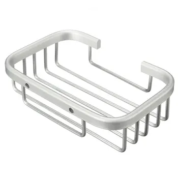 

CLOS Soap Dish Wall Mounted Shelves Holder Bath Shower Basket Tray