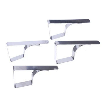 

4PCS Stainless Steel Table Cloth Tablecloth Clip Clamps Holder For Party Wedding Table Cover Holder Clip