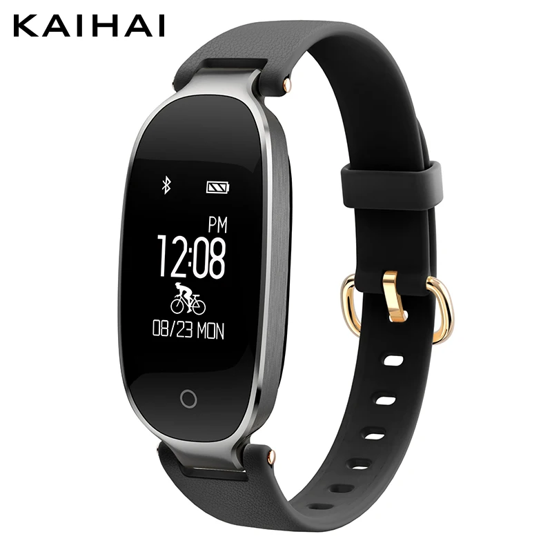 

KAIHAI H68 famale smart Wristband Heart Rate Monitor Weather App Reminder Remote Sport Bracelet Watches for women intelligent