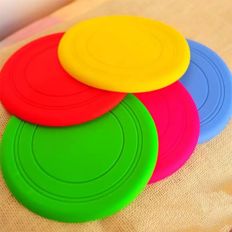 

new Large Dog Flying Discs Trainning Puppy Toy Pet Toys Rubber Fetch Flying Disc Frisby Best Selling 23