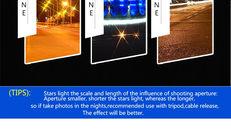 Zomei Star Line Star Filter 4 6 8 Point Filtro Camera Filters 9 _07