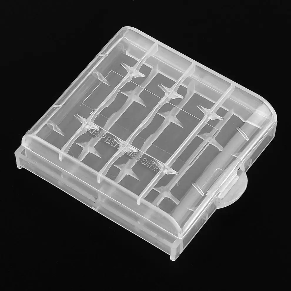 

Plastic Battery Storage Boxes Case Storage Holder Battery Cover for power bank 10440 AAA Battery