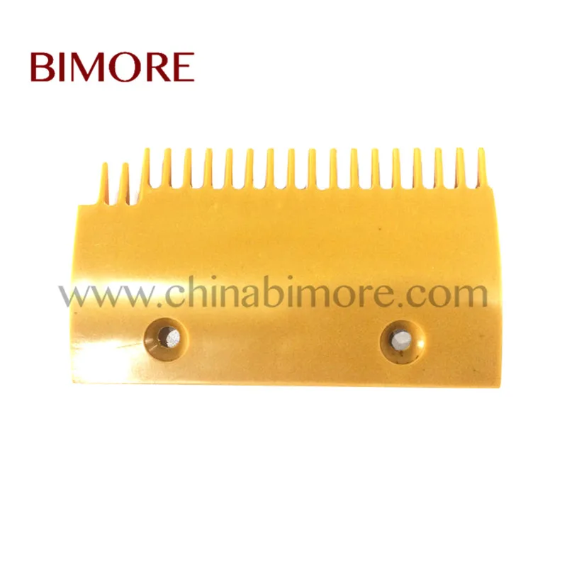 

20 Pieces Escalator Plastic Comb DSA2000168-L Length 163mm Width 95mm Install Size 90mm 19T Left
