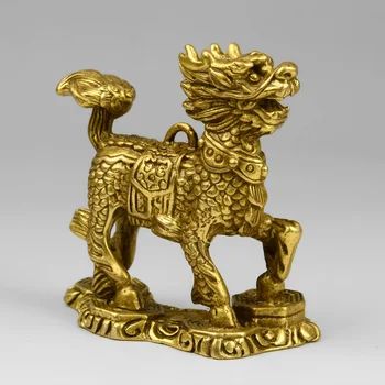 

Pure copper unicorn is a home decoration for home decoration.
