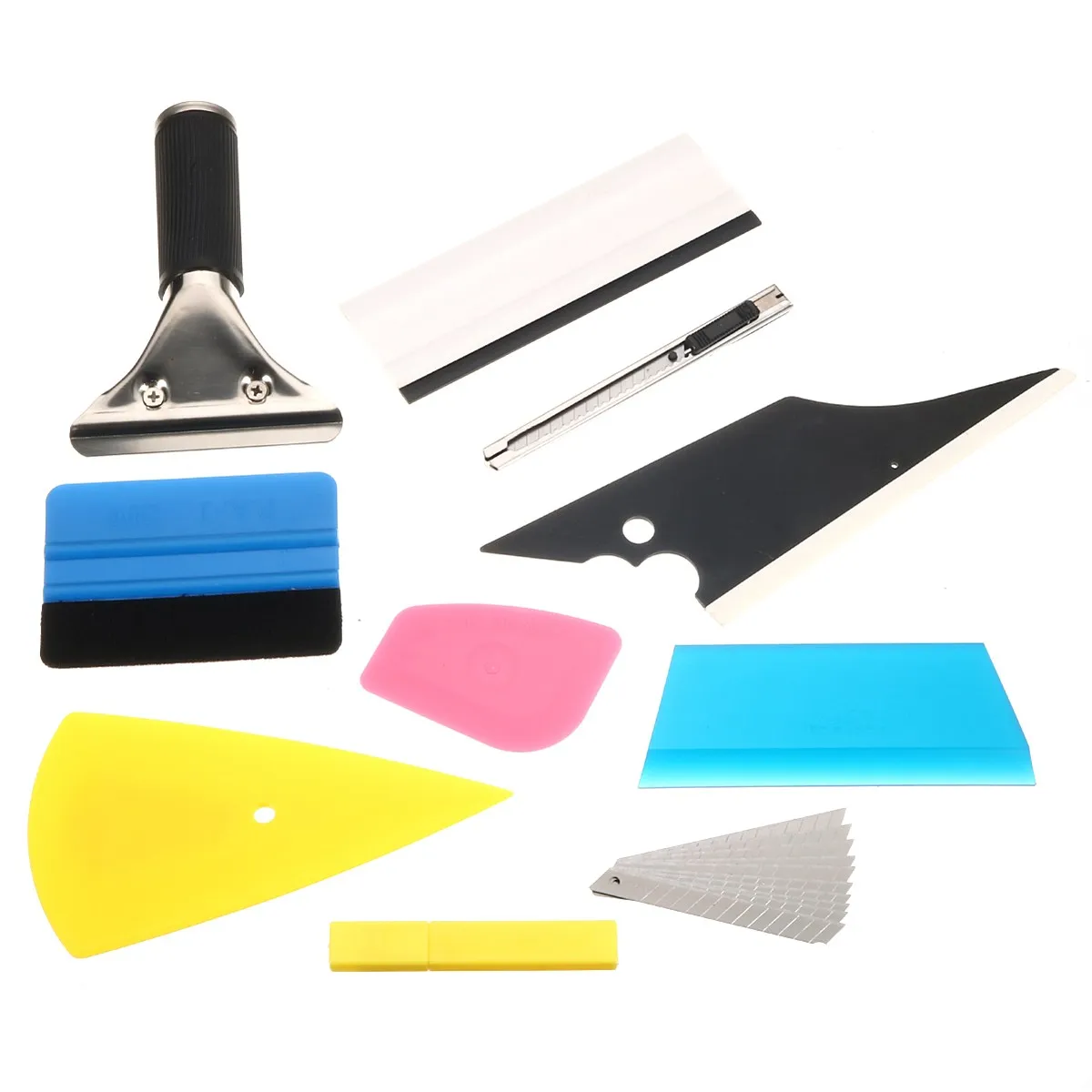Buy Professional 8in1 Squeegee Car Window Tinting Auto Film Install Wrapping