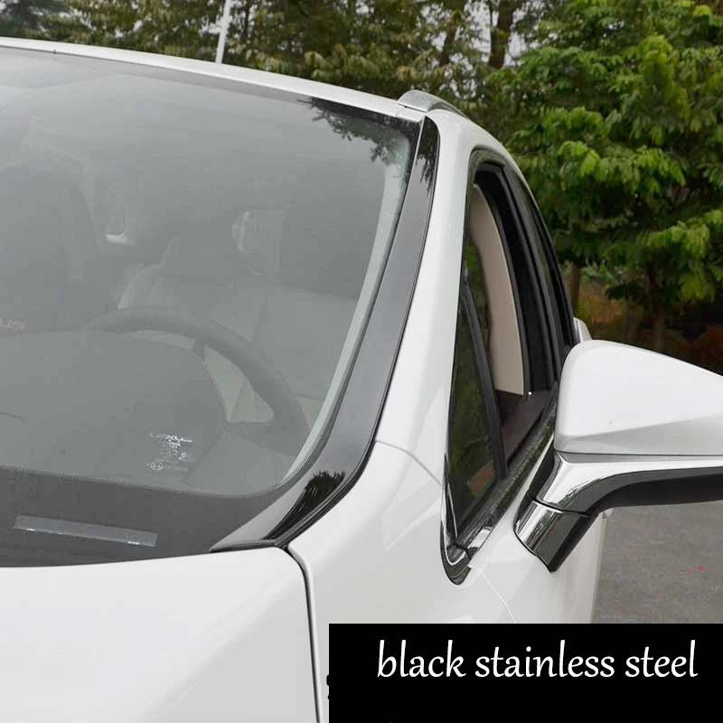 

lsrtw2017 car-styling car front window trims for lexus rx200t rx350 rx450h 2015 2016 2017 2018 AL20