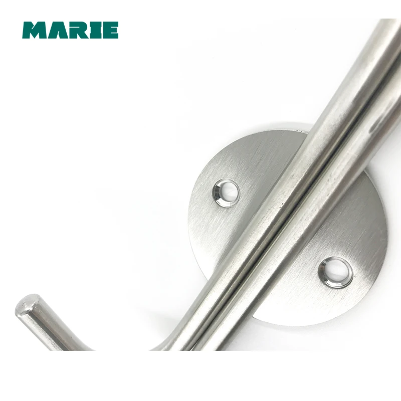 HK005 Bathroom Towel Wall Hooks Kitchen Stainless Steel Hanger Holder Clothes Hook