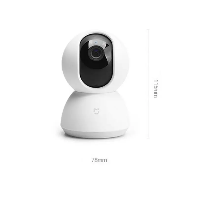 Оригинальная умная камера Xiaomi Mijia PTZ с углом обзора 360 P веб ночного видения ии IP