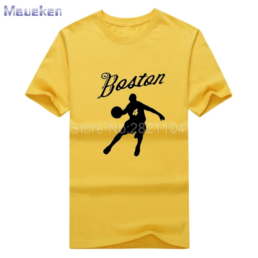 2018 Boston #4 Isaiah Thomas shadow 4 Celtics забавная Футболка 100% хлопок новая S 3XL футболка 0429