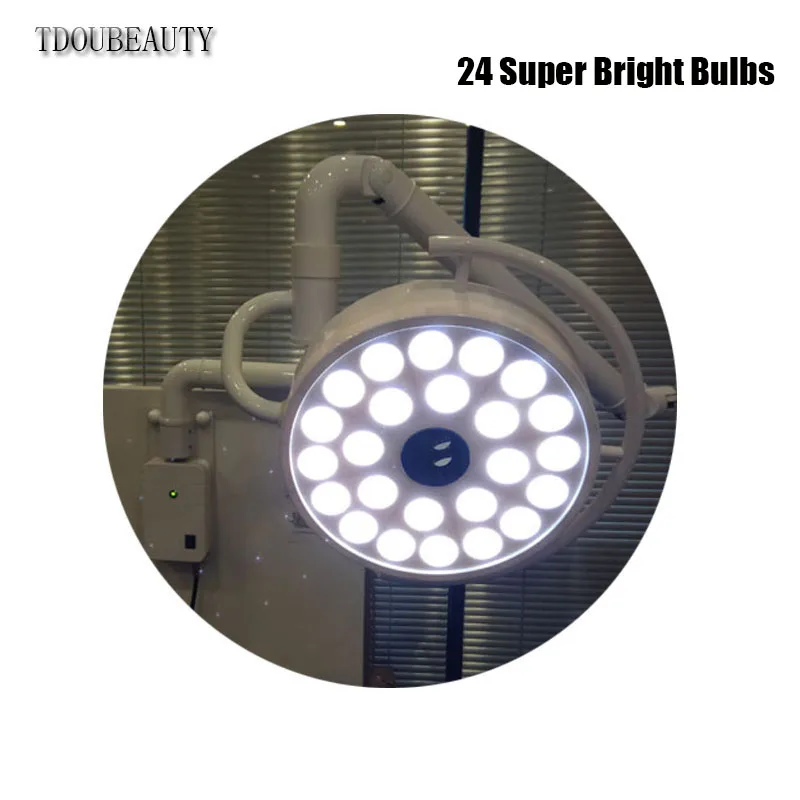  72W LED Stomatology Cold Light Shadowless Lamp Surgical Wall-Mounted Lamp Beauty Tattoo Pet Surgery - 32923555223
