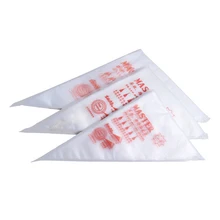 Средний Размеры Одноразовые кондитерский мешок Обледенение помадка торт крем украшение Кондитерские Совет Инструмент