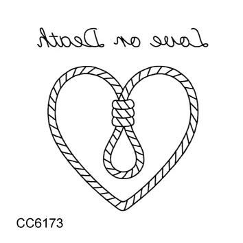 Rocooart Cc2 6x6cm Little Vintage Simple Style Cute Black White