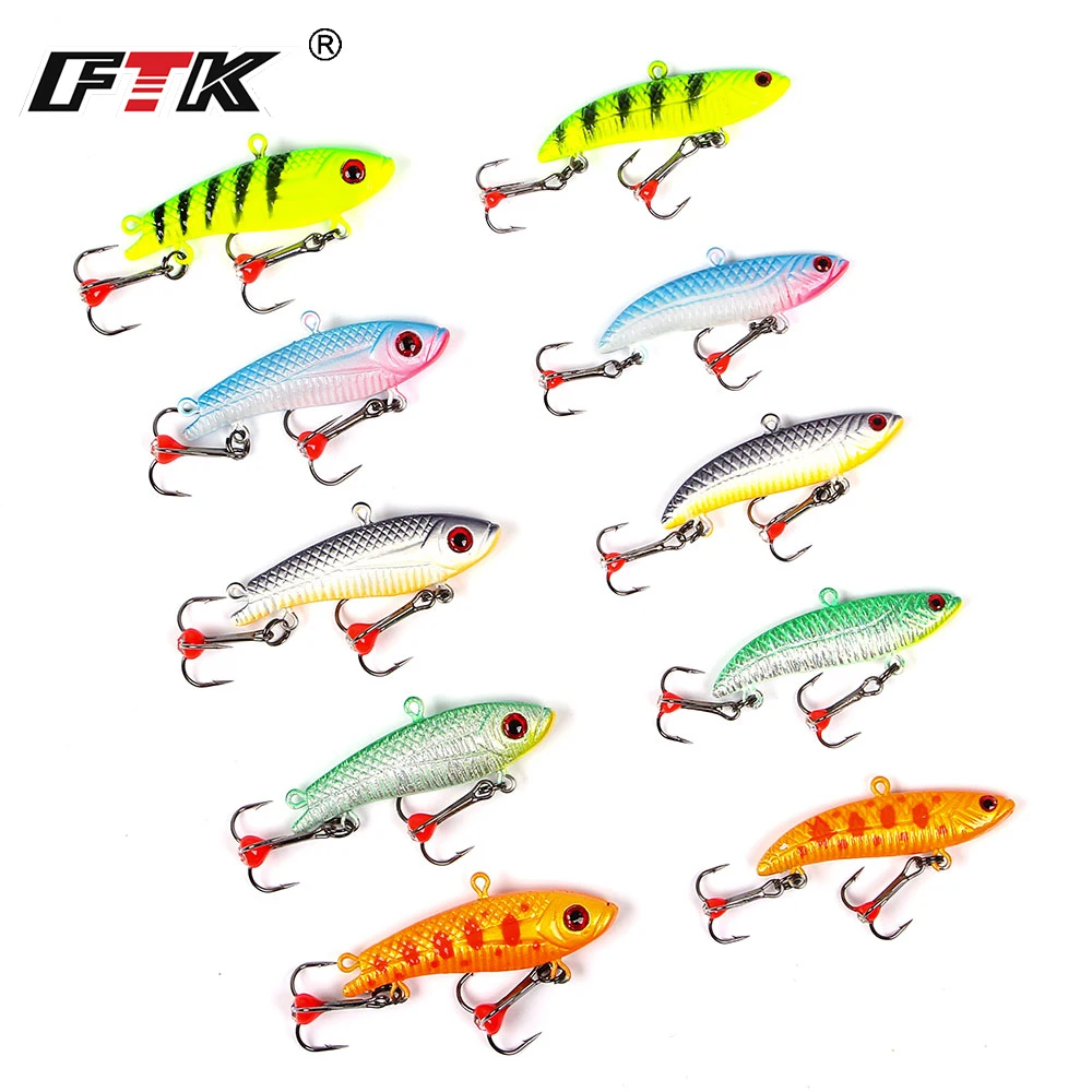 Buy FTK Winter Ice Fishing Lure 1PC 20g/5cm 35g/5.5cm