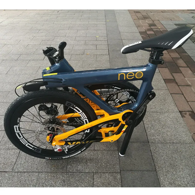 Java ネオカーボン大人折りたたみ自転車 406 ホイール 11 速度ディスクブレーキ折りたたみ Uniex 高品質都市市自転車ミニ Velo 自転車 Aliexpress