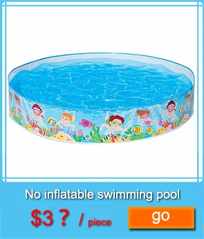 Трехслойный детский бассейн утолщенный пластиковый надувной бассейн пузырьковый низ для сливного отверстия детский надувной бассейн