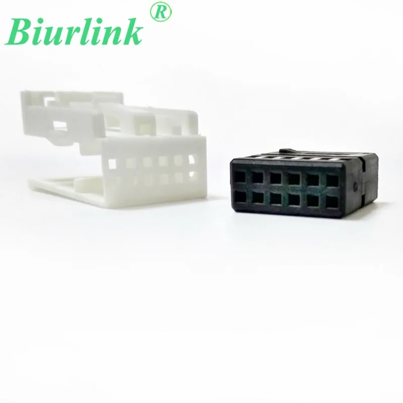 

Biurlink 12Pin White Shell Housing Harness Aux Cable Connector Pins Contact Terminal for Ford BMW Opel Volkswagen Peugeot