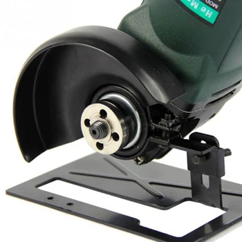 

Hot sale Angle Grinder Dedicated Cutting Seat Stand Machine Bracket Rod Table+1pc Cover Shield Safety Woodworking Tools