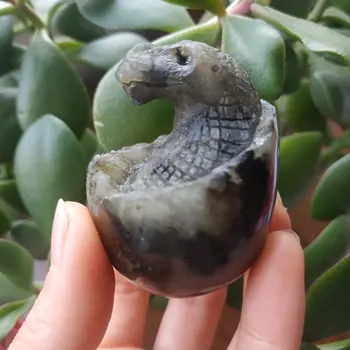 

Decoration Crafts natural crystals Labradorite Dinosaur egg carving stone quartz crystals mineral artwork