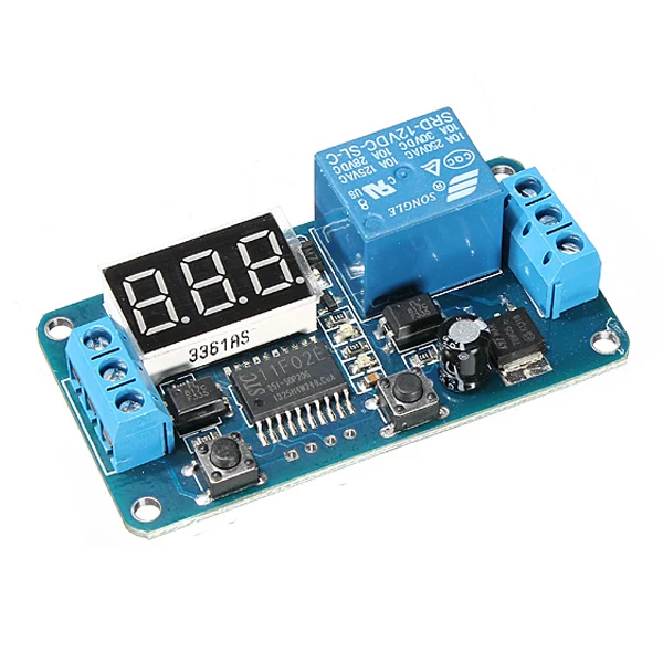 

BIFI Hot DC 12V LED Digital Delay Switch Timer Switch Automatic Control Relay