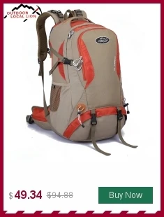 Открытый спортивная сумка-рюкзак восхождение рюкзак Водонепроницаемый Альпинизм Сумки Пеший Туризм рюкзаки Молл отдых мешок для